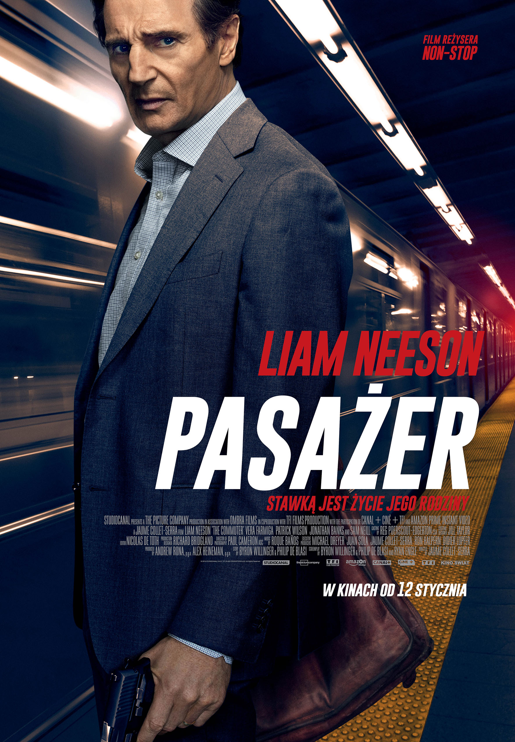 Polski plakat filmu 'Pasażer'