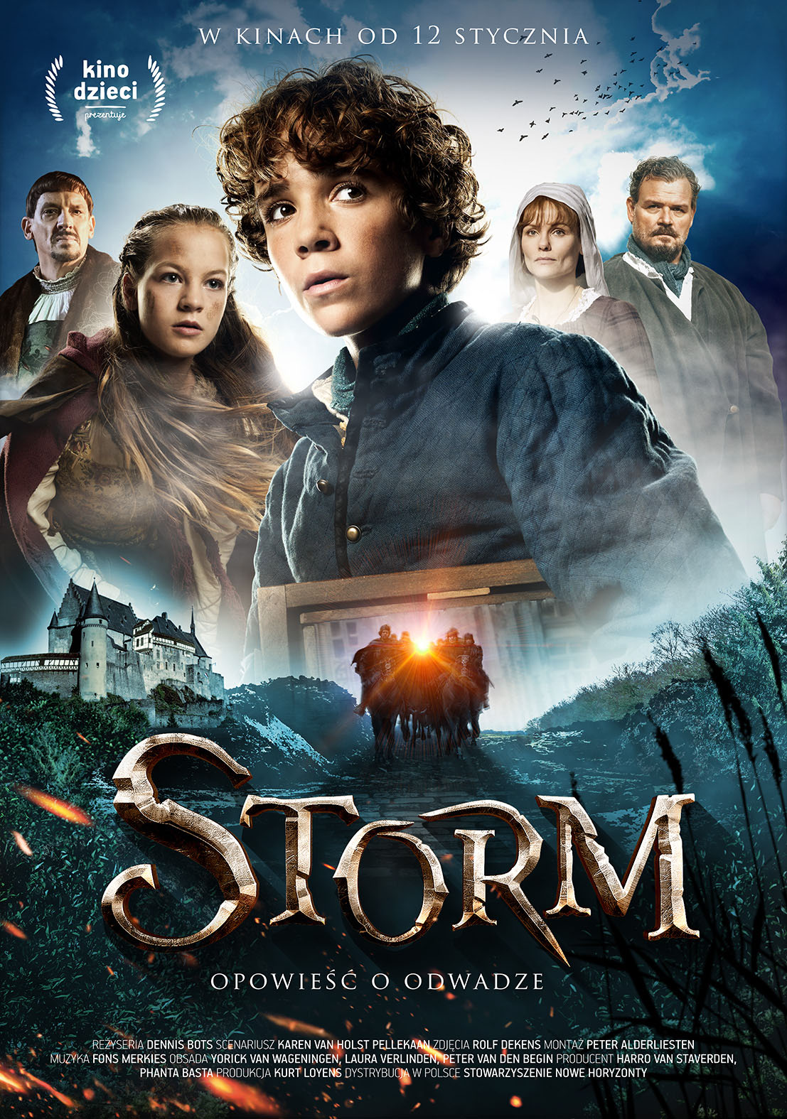 Polski plakat filmu 'Storm. Opowieść o odwadze'