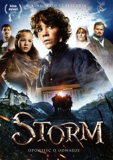 Przód ulotki filmu 'Storm. Opowieść o odwadze'