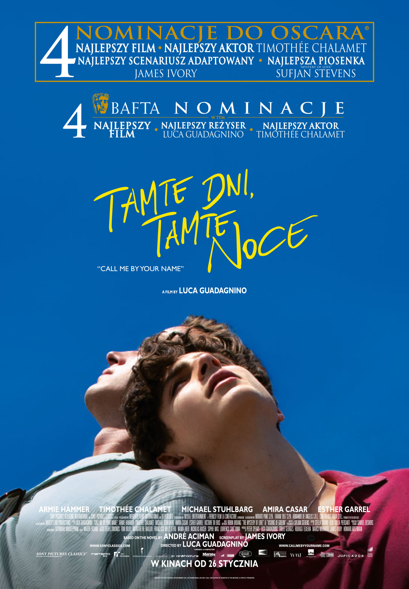 Polski plakat filmu 'Tamte dni, tamte noce'