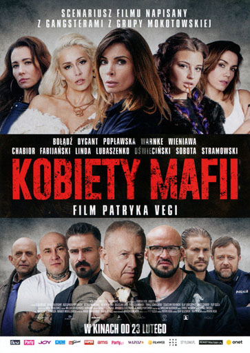 Przód ulotki filmu 'Kobiety mafii'