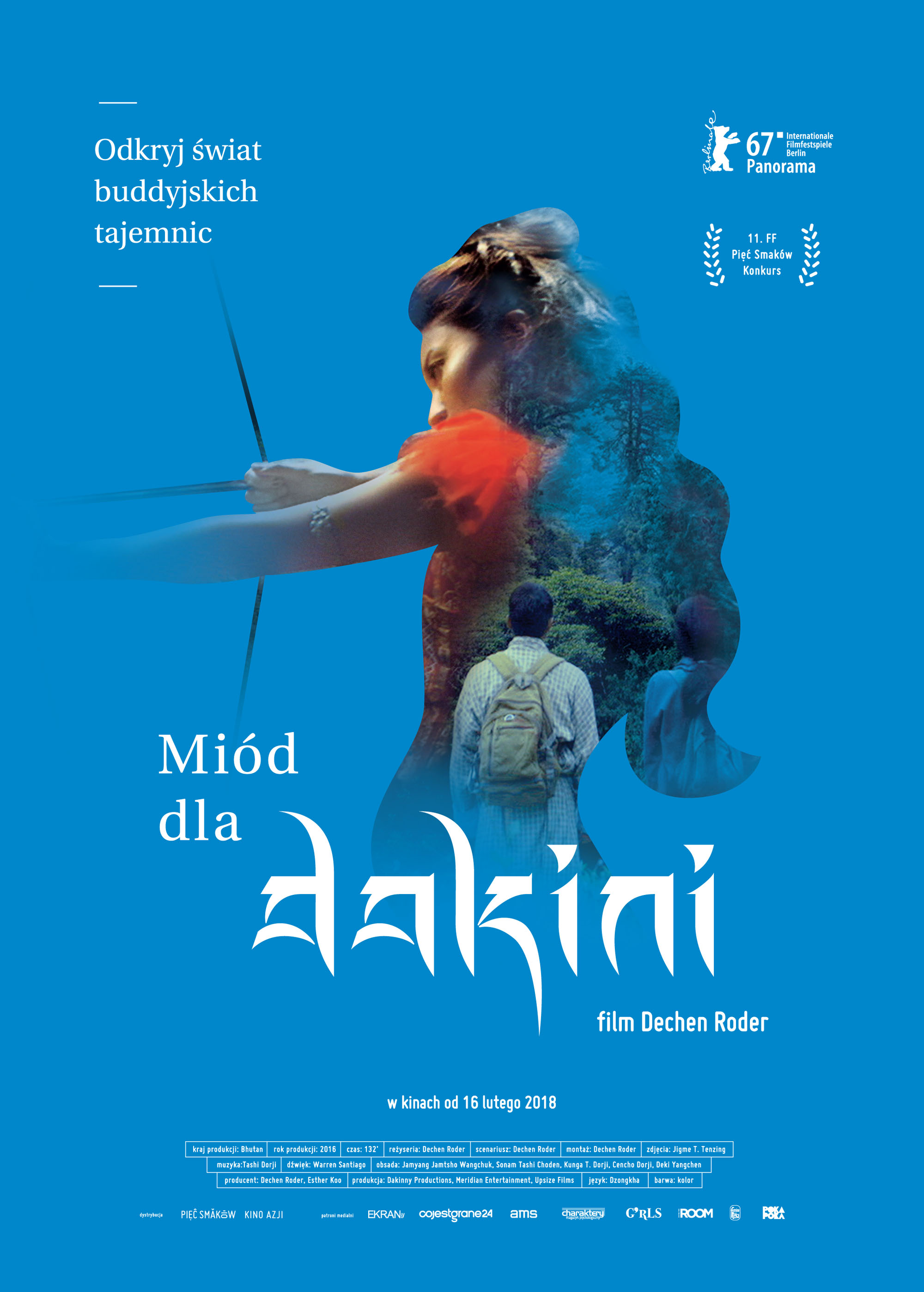 Polski plakat filmu 'Miód dla dakini'