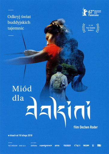 Przód ulotki filmu 'Miód dla dakini'