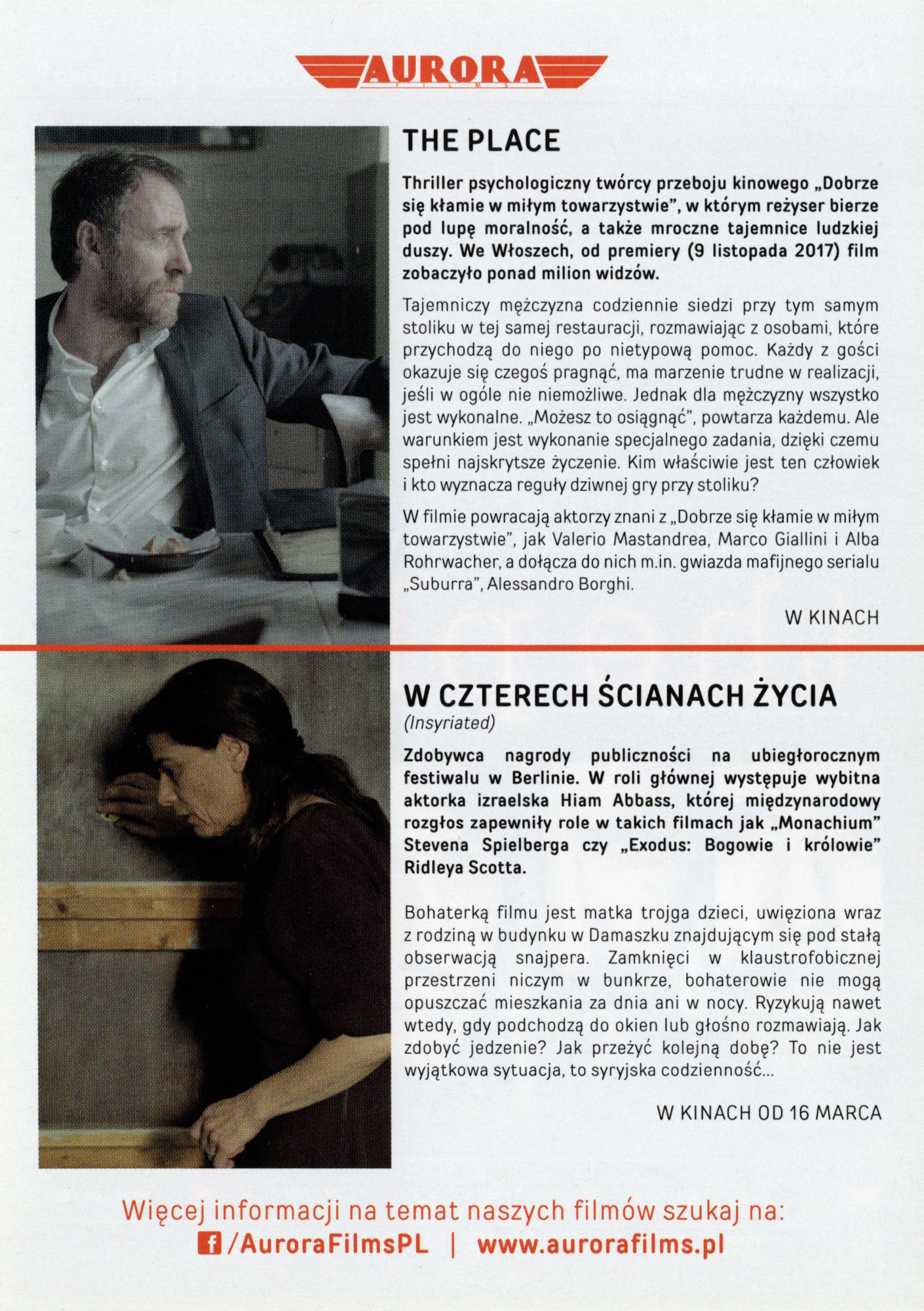 Ulotka filmu ''