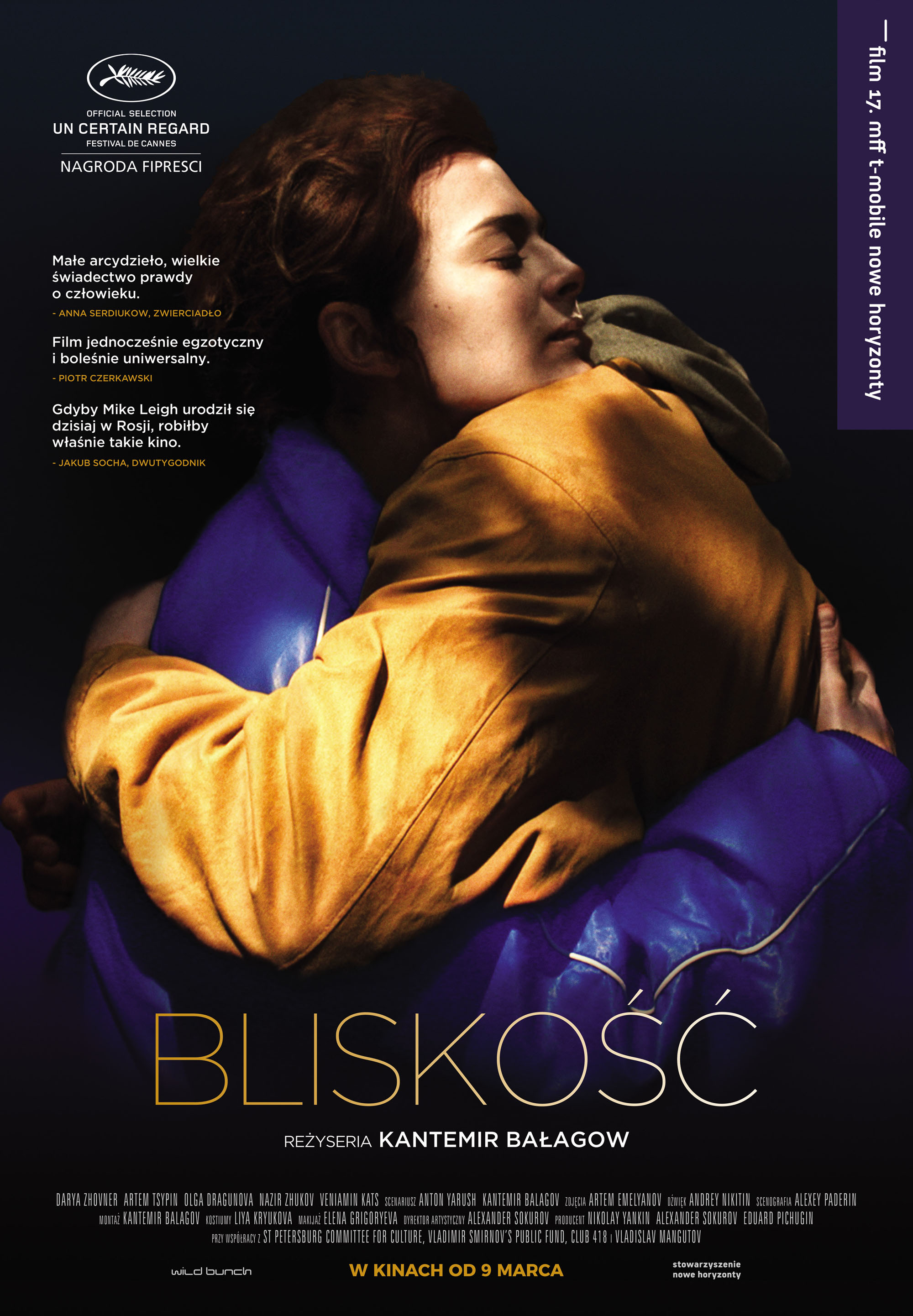 Polski plakat filmu 'Bliskość'