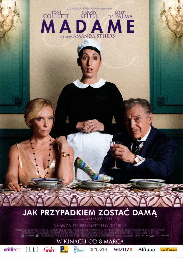 Ulotka filmu 'Madame (przód)'