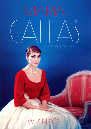 Przód ulotki filmu 'Maria Callas'