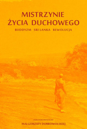 Polski plakat filmu 'Mistrzynie życia duchowego. Buddyzm, Sri Lanka, rewolucja'