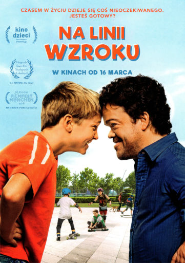Przód ulotki filmu 'Na linii wzroku'