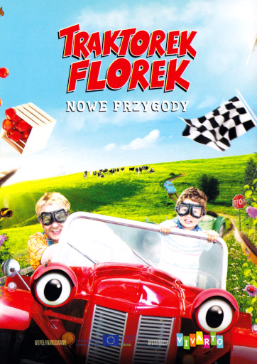 Przód ulotki filmu 'Traktorek Florek - nowe przygody'