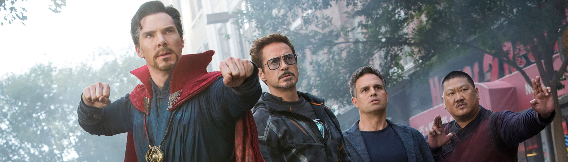 Baner filmu 'Avengers: Wojna bez granic'