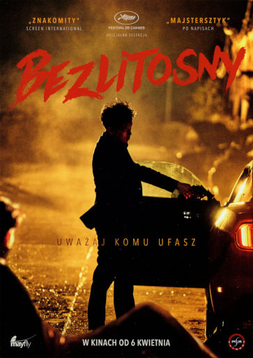 Przód ulotki filmu 'Bezlitosny'