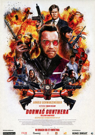 Przód ulotki filmu 'Dorwać Gunthera'