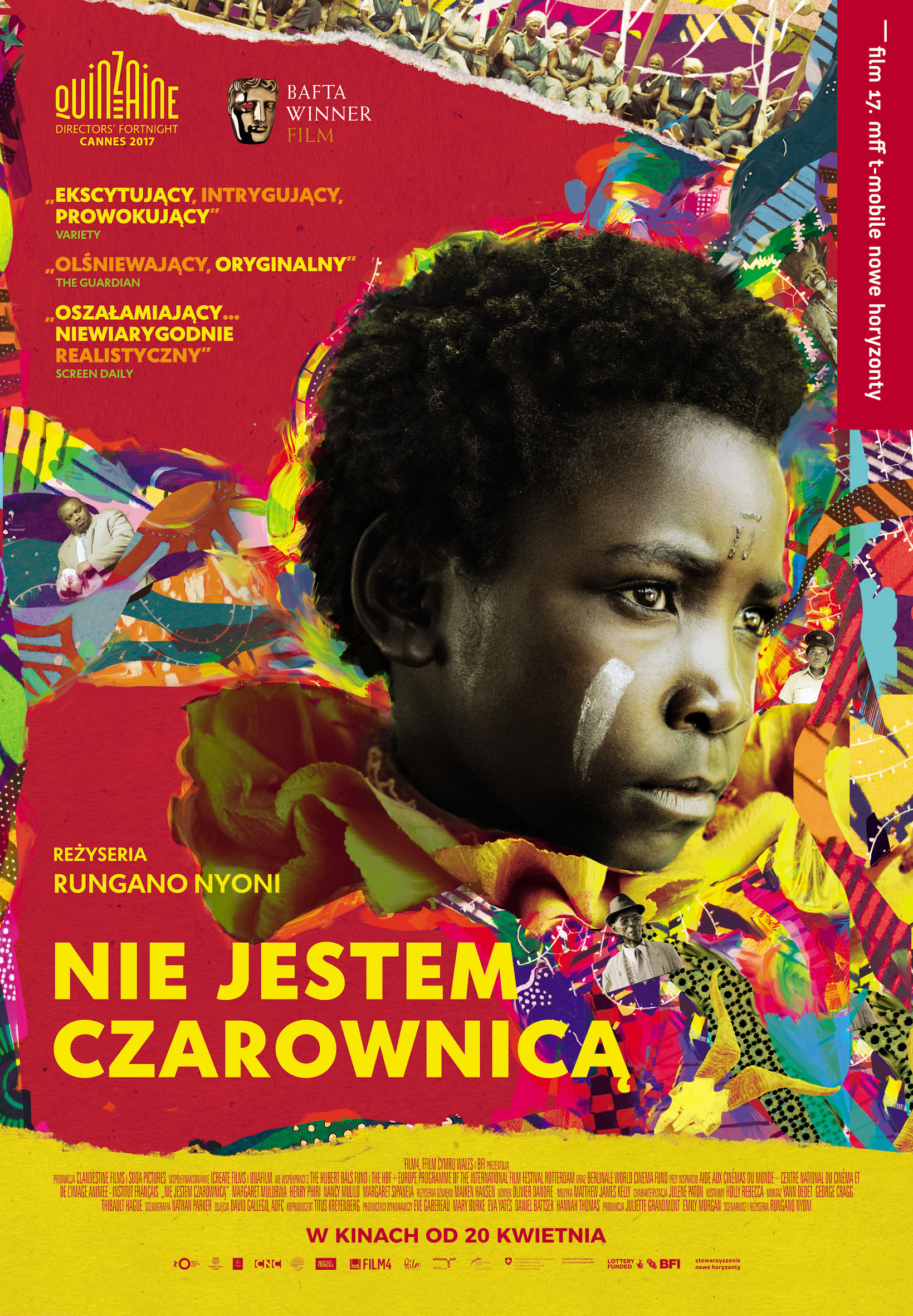Polski plakat filmu 'Nie jestem czarownicą'