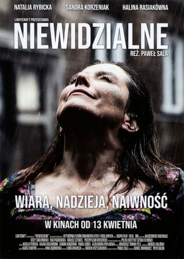 Przód ulotki filmu 'Niewidzialne'