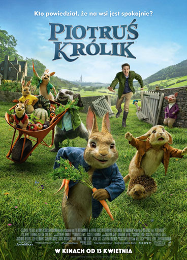 Polski plakat filmu 'Piotruś Królik'