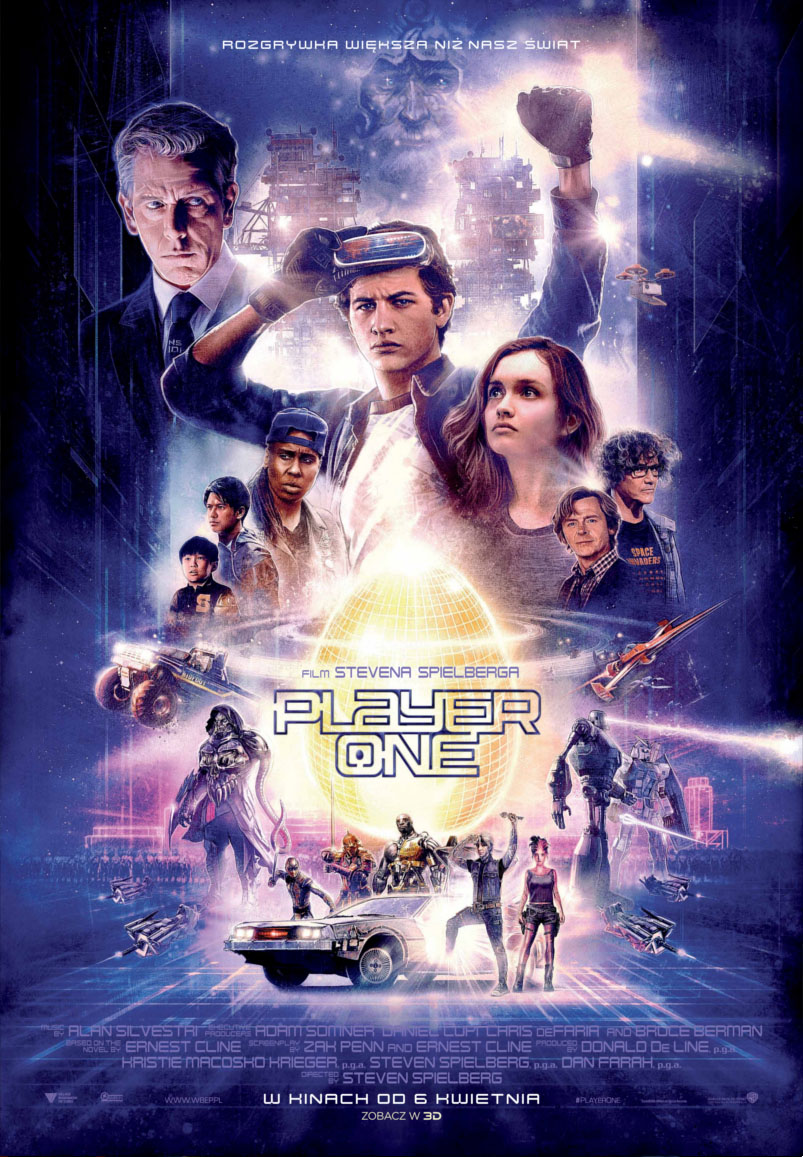 Polski plakat filmu 'Player One'