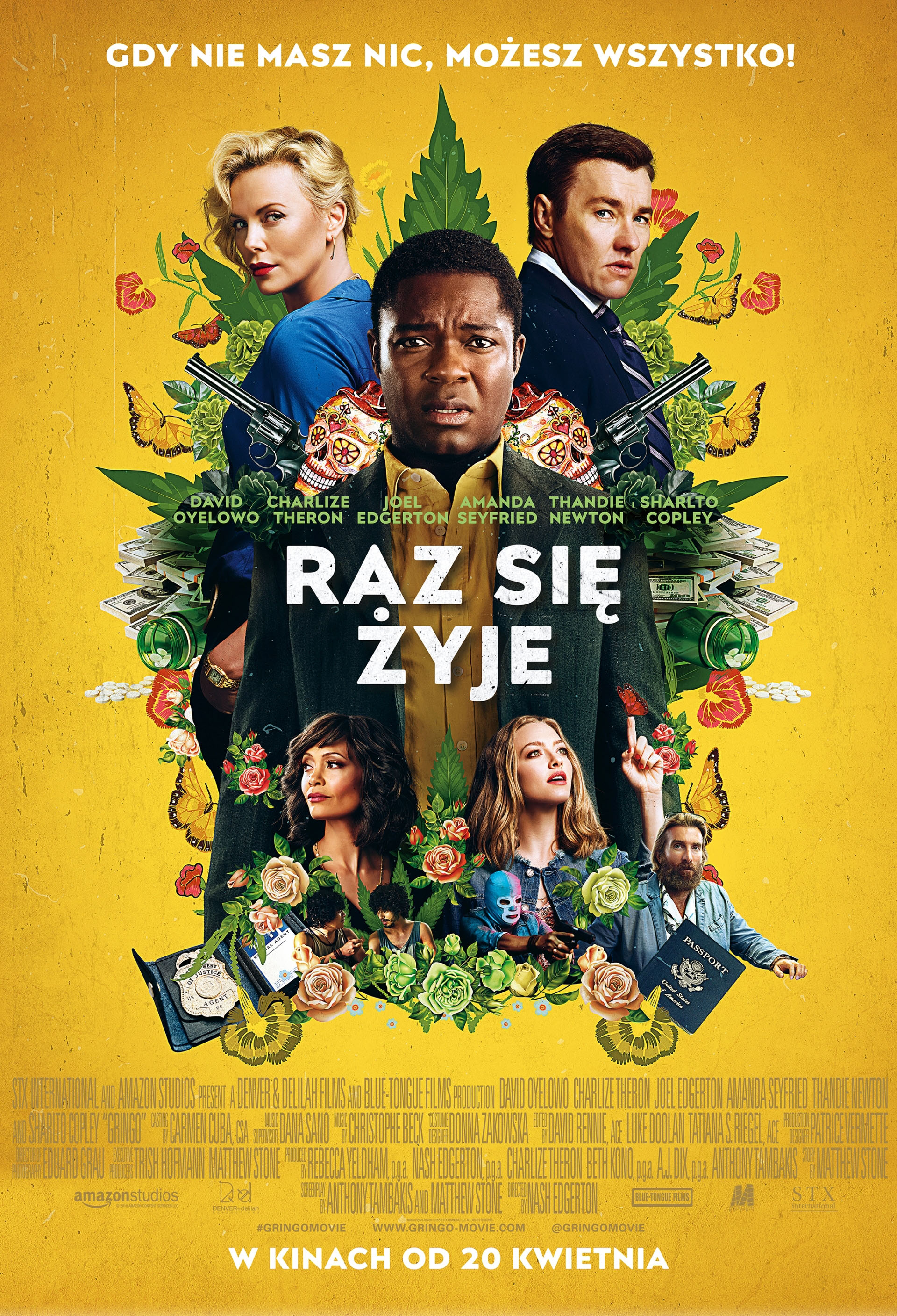Polski plakat filmu 'Raz się żyje'