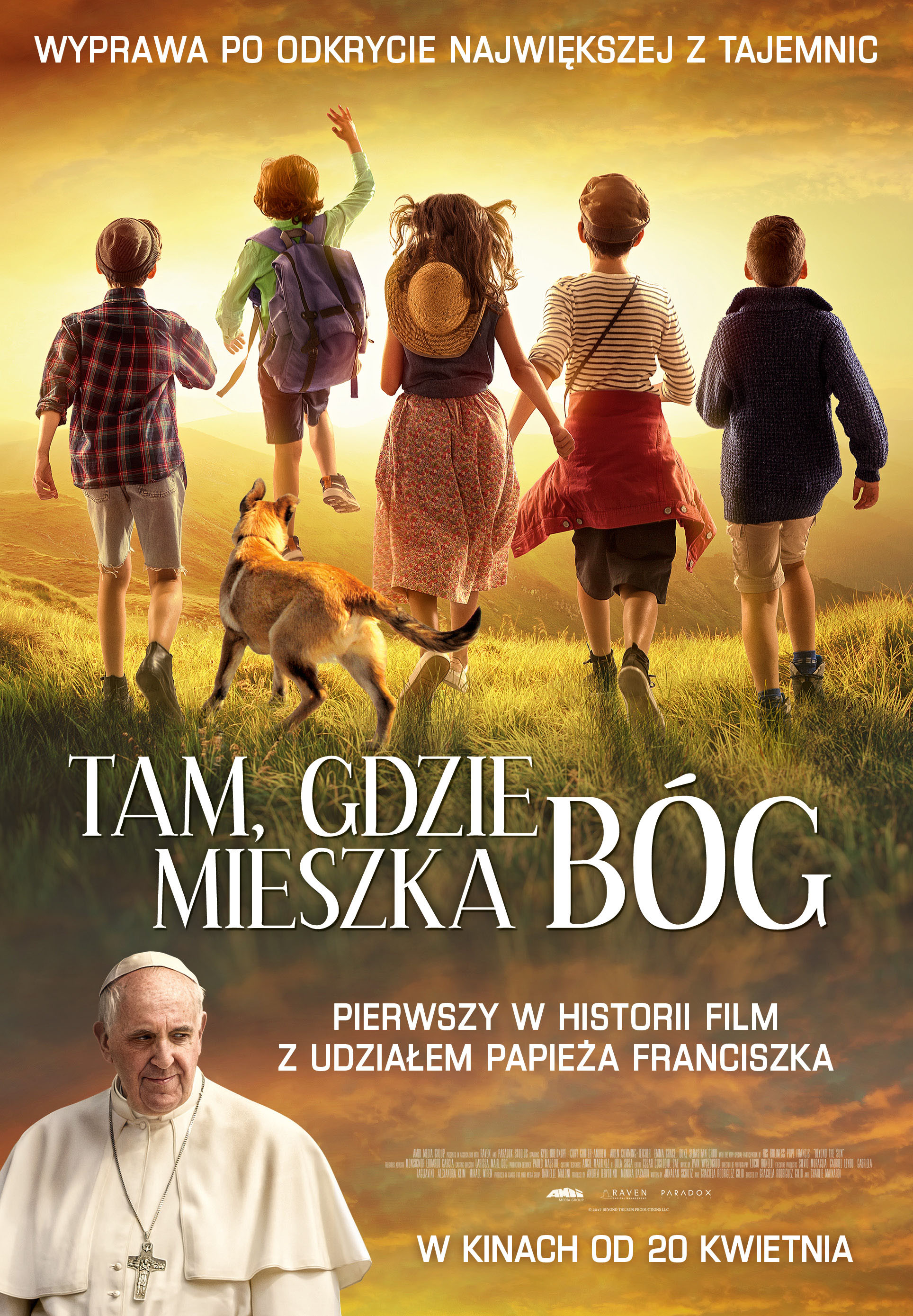 Polski plakat filmu 'Tam, gdzie mieszka Bóg'