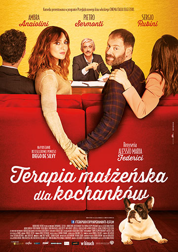 Polski plakat filmu 'Terapia małżeńska dla kochanków'