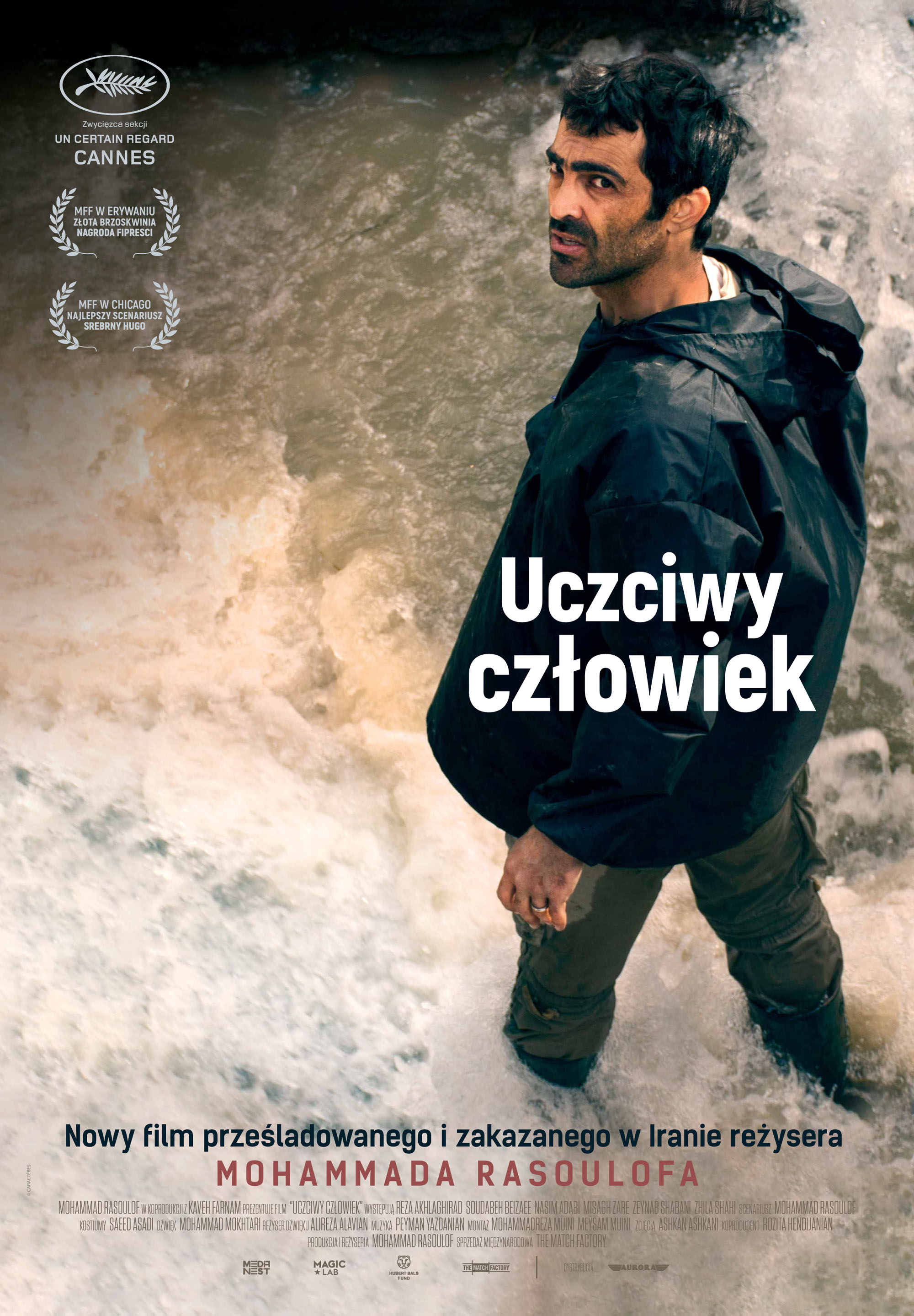 Polski plakat filmu 'Uczciwy człowiek'