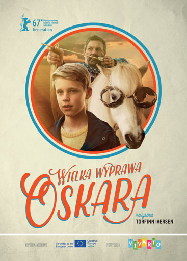 Przód ulotki filmu 'Wielka wyprawa Oskara'