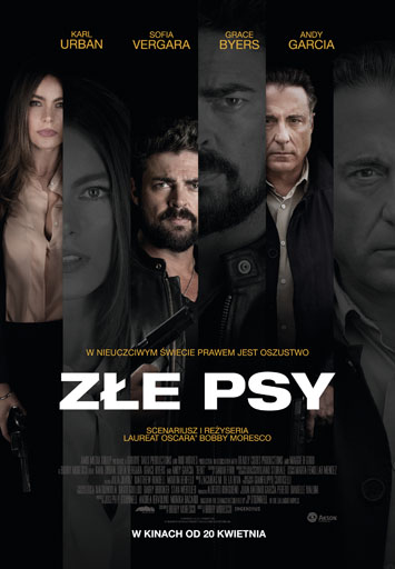 Polski plakat filmu 'Złe psy'