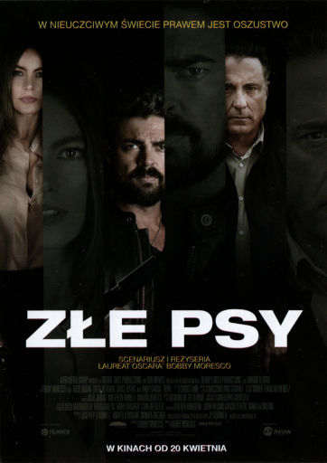 Przód ulotki filmu 'Złe psy'