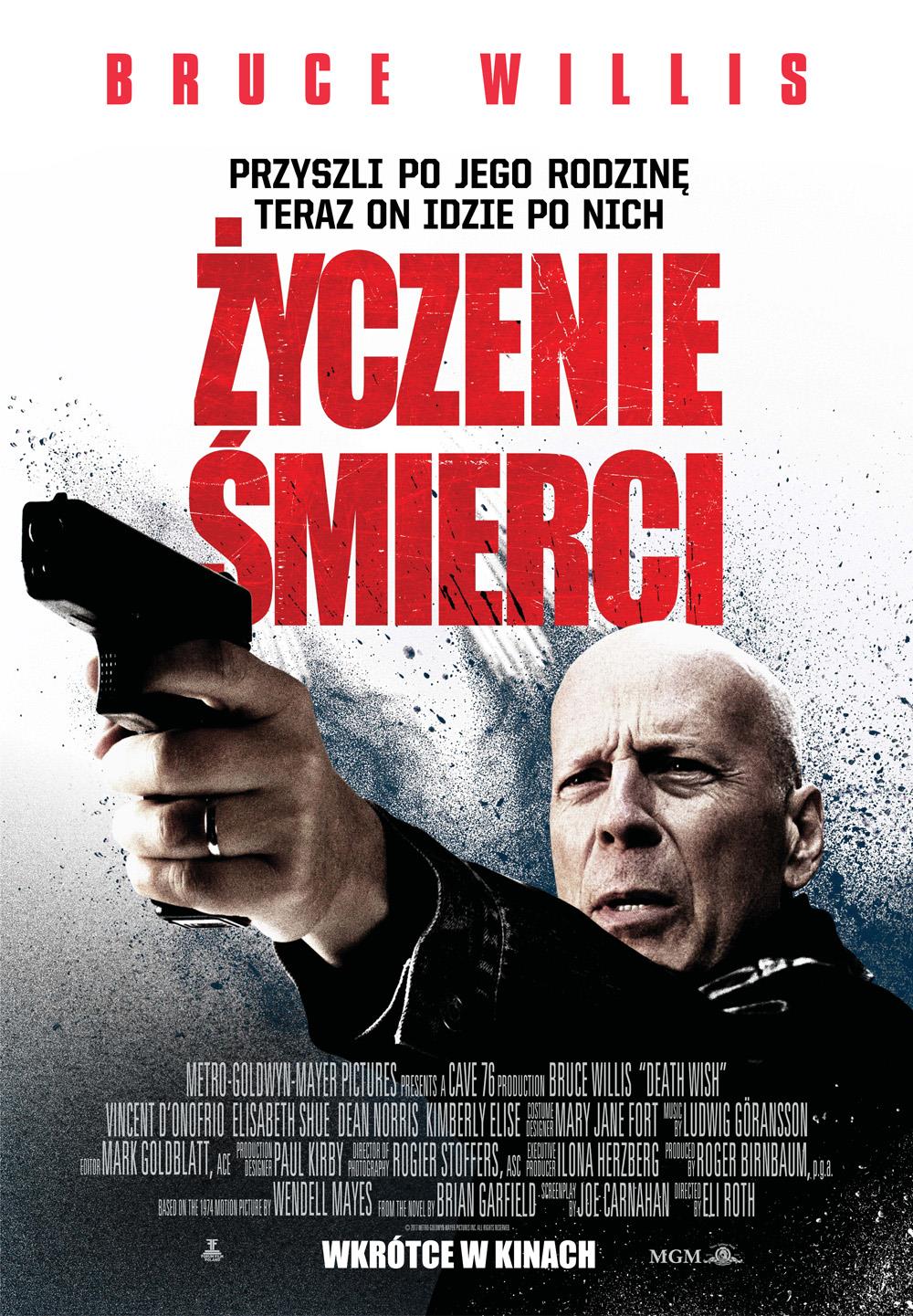 Polski plakat filmu 'Życzenie śmierci'
