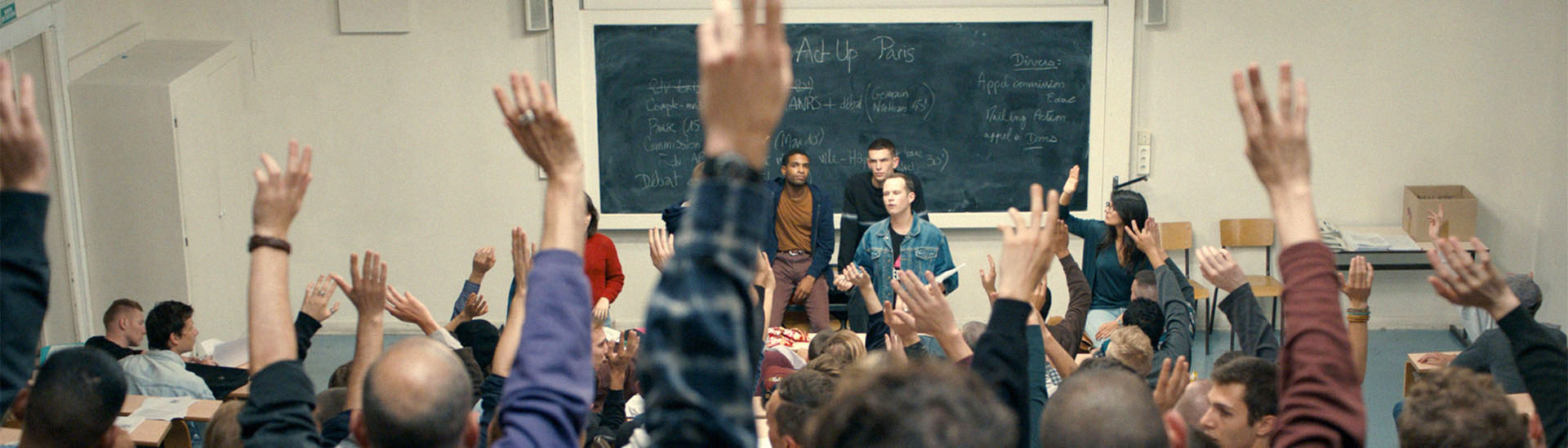 Baner filmu '120 uderzeń serca' Baner filmu '120 uderzeń serca'