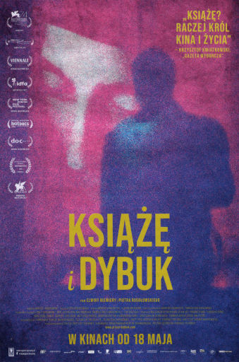Przód ulotki filmu 'Książę i dybuk'
