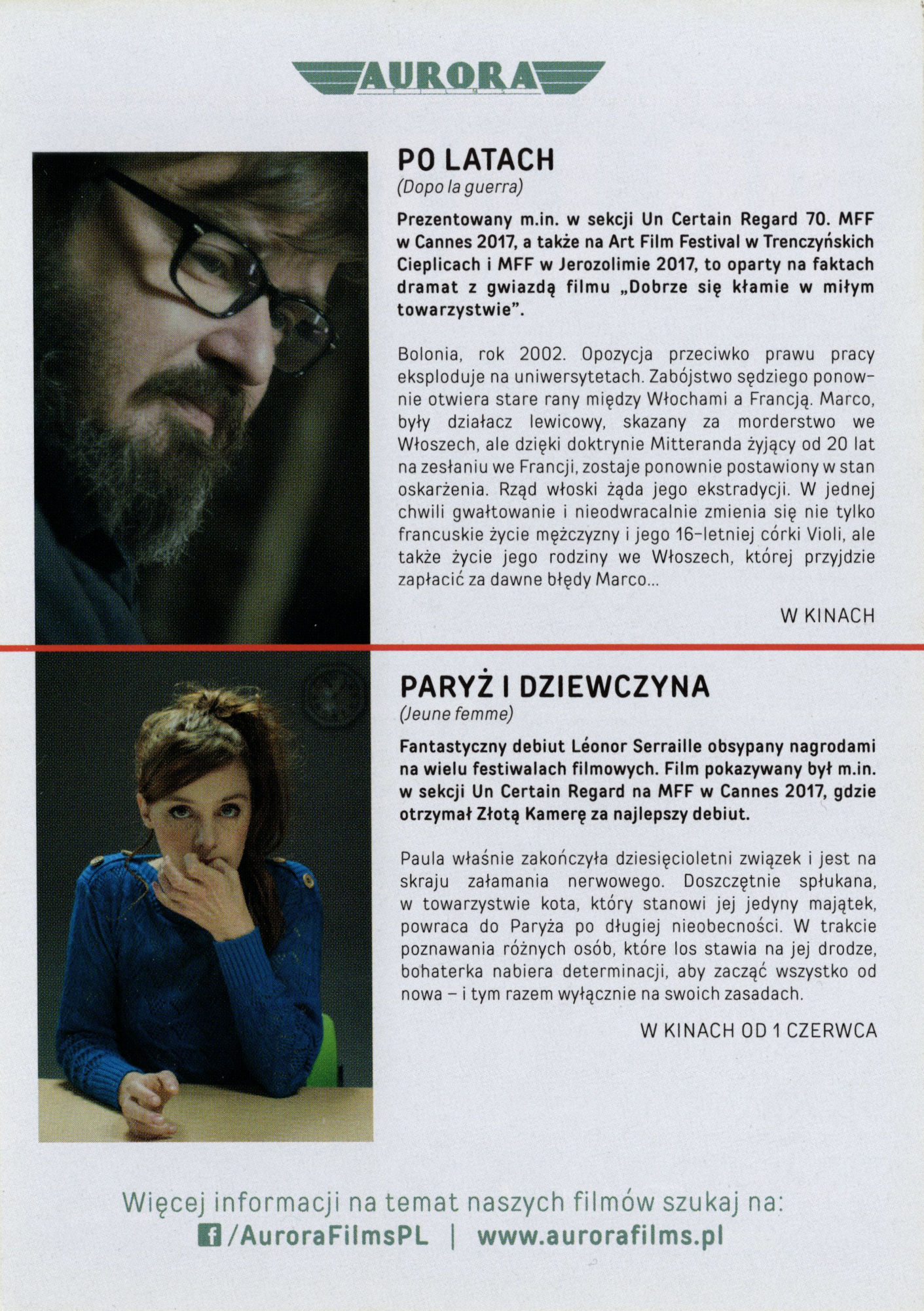 Ulotka filmu ''