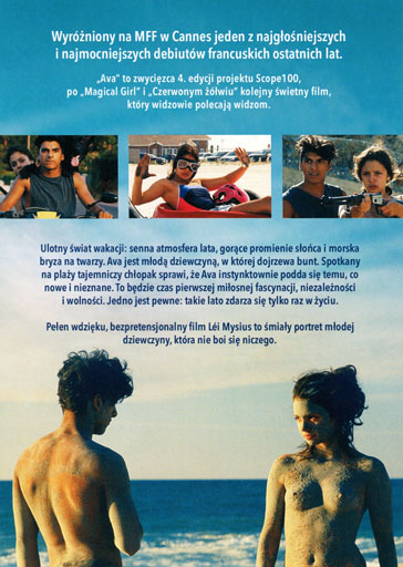 Tył ulotki filmu 'Ava'