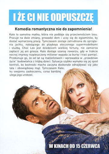 Tył ulotki filmu 'I że ci nie odpuszczę'