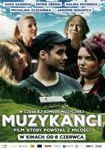 Przód ulotki filmu 'Muzykanci'