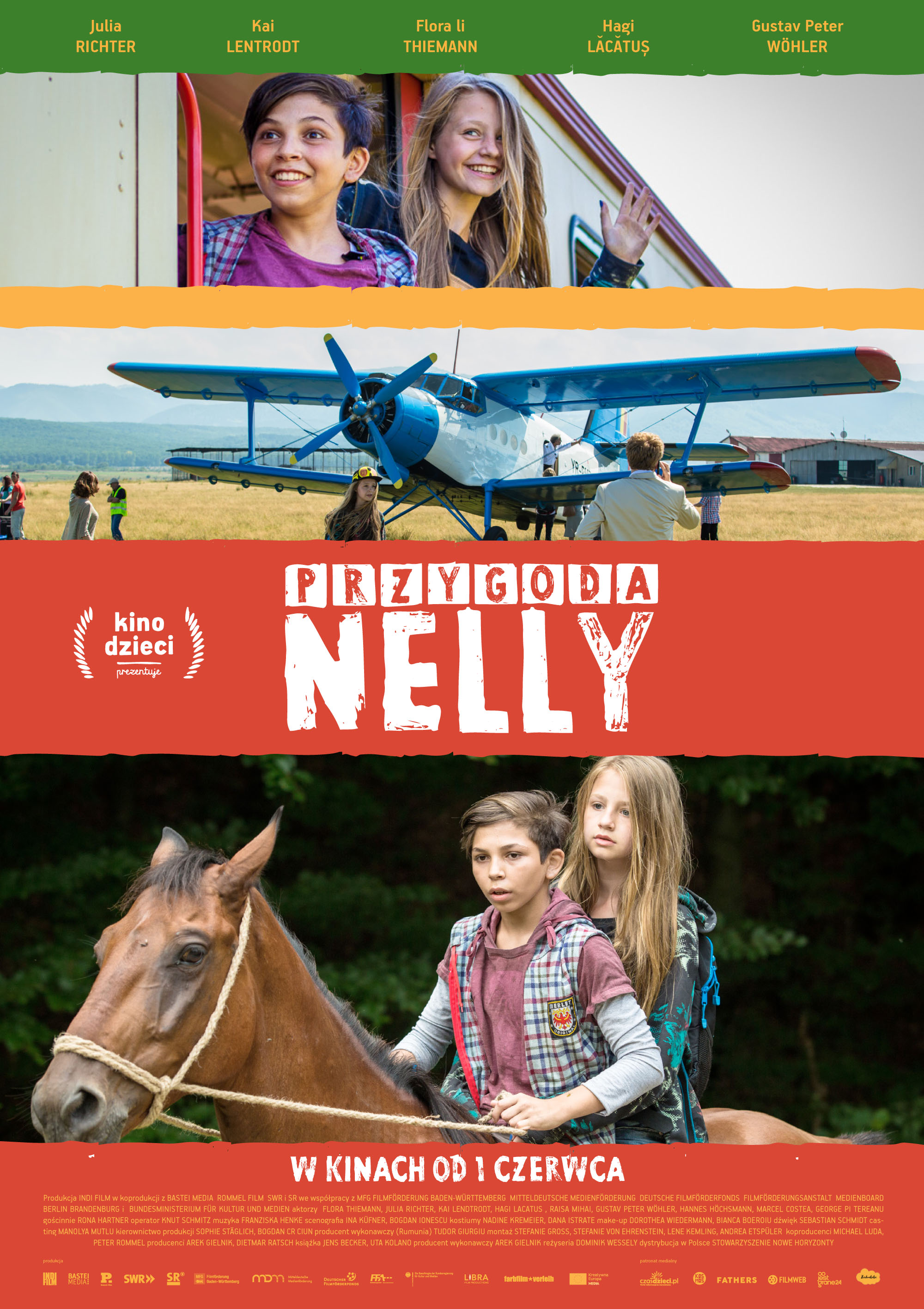 Polski plakat filmu 'Przygoda Nelly'
