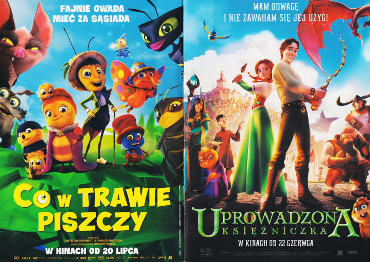 Przód ulotki filmu 'Uprowadzona księżniczka | Co w trawie piszczy | Corgi, psiak Królowej'