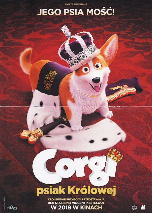Tył ulotki filmu 'Uprowadzona księżniczka | Co w trawie piszczy | Corgi, psiak Królowej'
