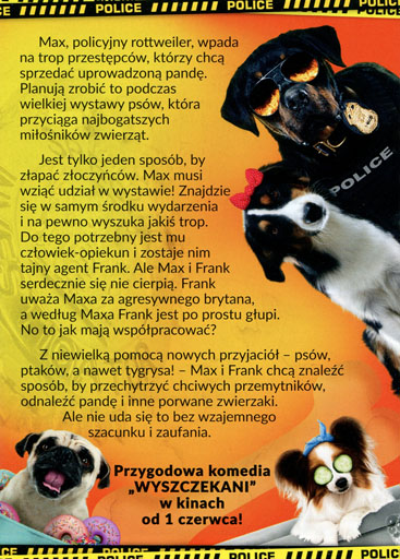 Tył ulotki filmu 'Wyszczekani'