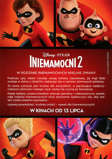 Tył ulotki filmu 'Iniemamocni 2'