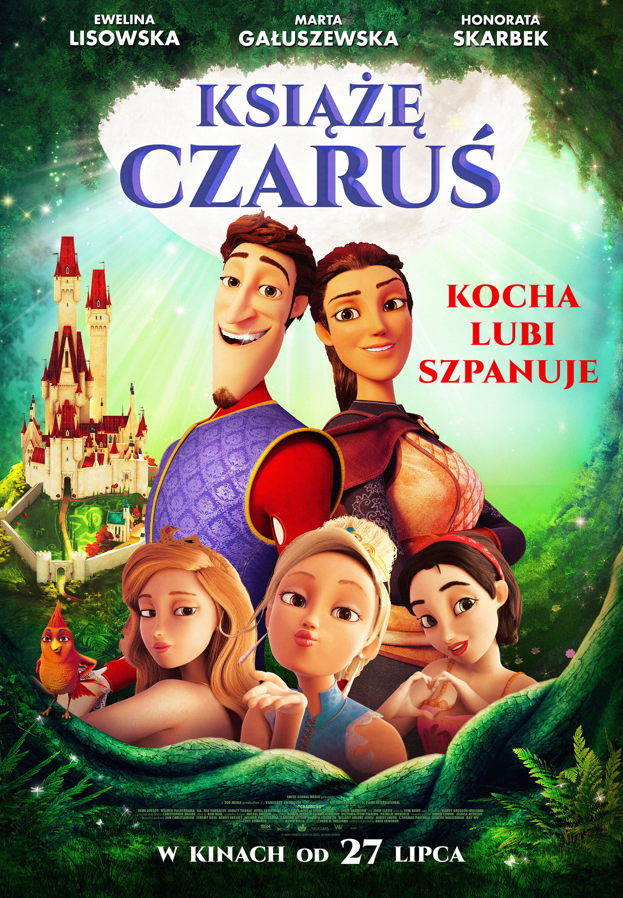 Polski plakat filmu 'Książę Czaruś'