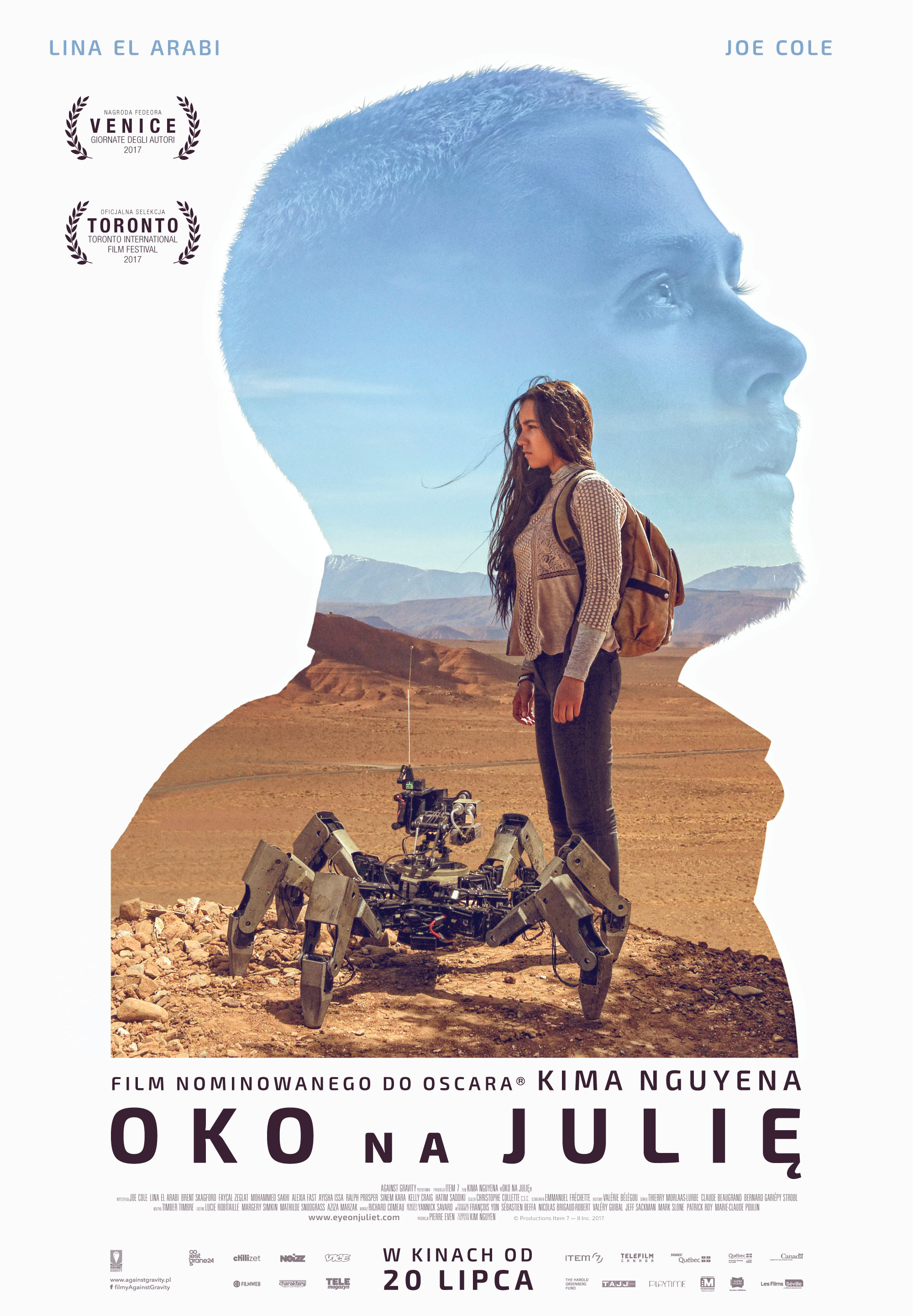 Polski plakat filmu 'Oko na Julię'