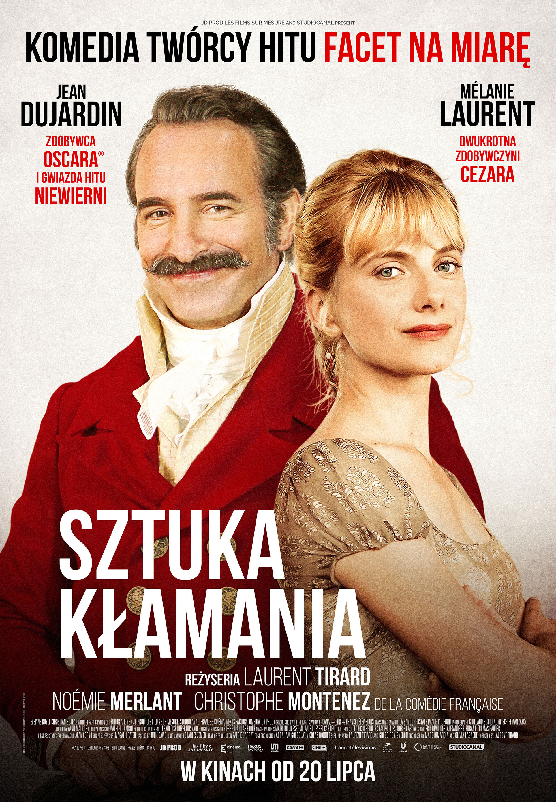 Polski plakat filmu 'Sztuka kłamania'
