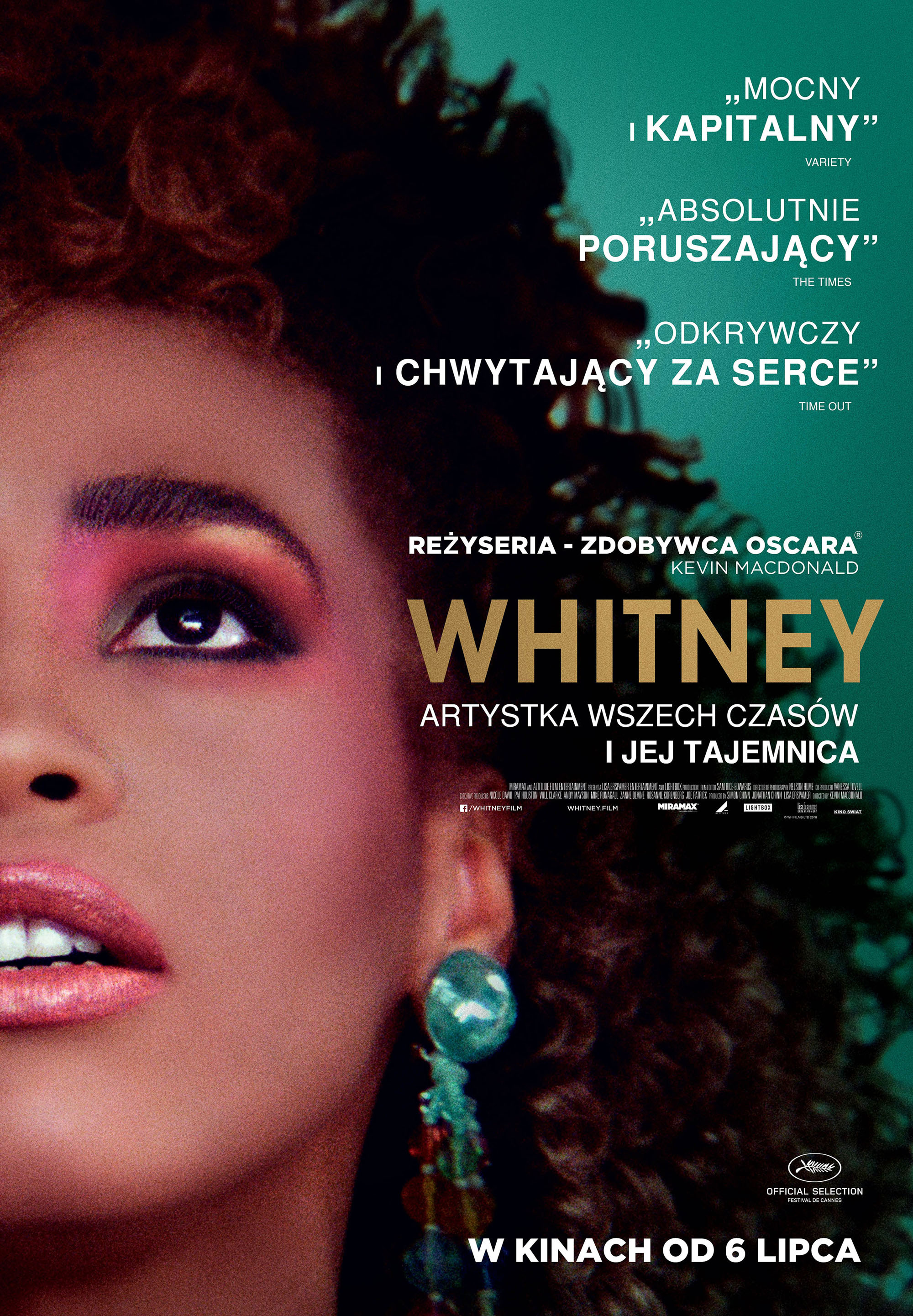 Polski plakat filmu 'Whitney'