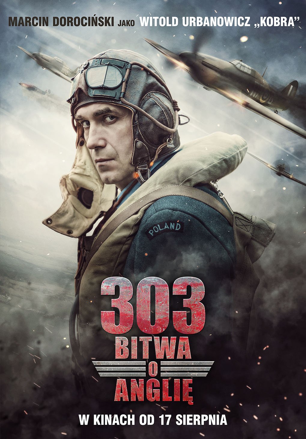 Polski plakat filmu '303. Bitwa o Anglię'