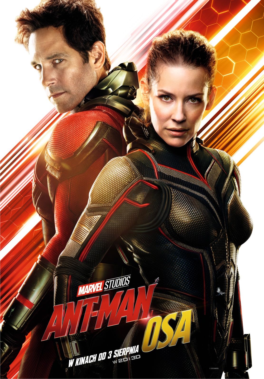Polski plakat filmu 'Ant-Man i Osa'