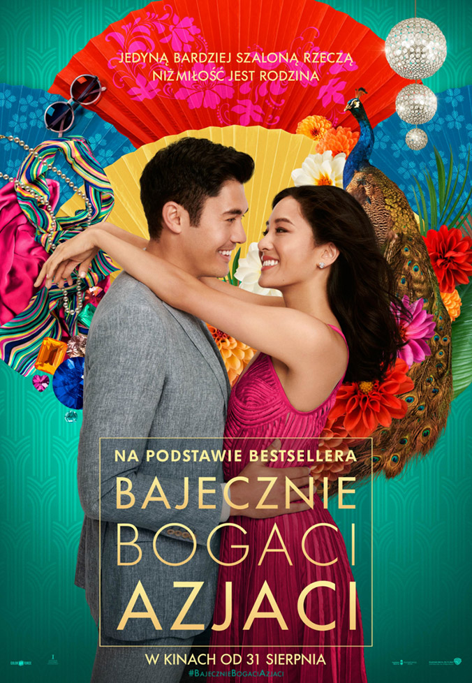 Polski plakat filmu 'Bajecznie bogaci Azjaci'