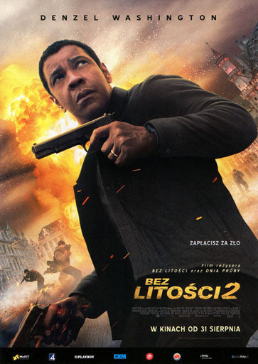 Przód ulotki filmu 'Bez litości 2'