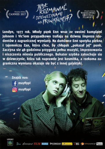Tył ulotki filmu 'Jak rozmawiać z dziewczynami na prywatkach?'
