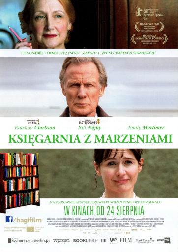 Przód ulotki filmu 'Księgarnia z marzeniami'